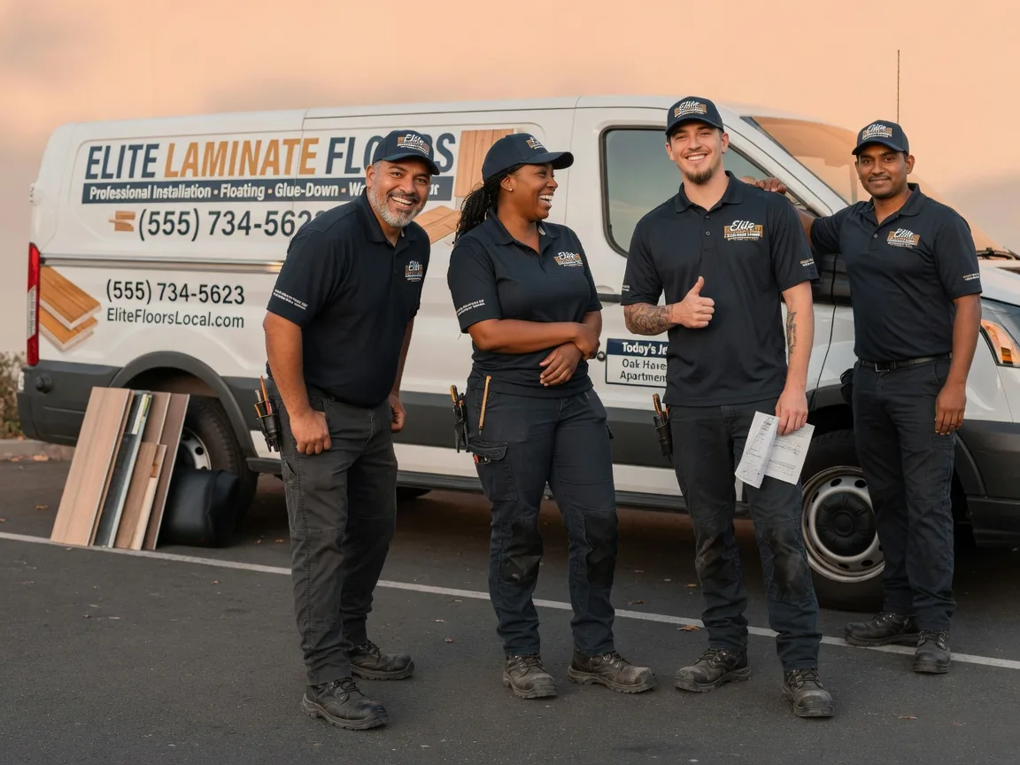 Laminate flooring installation company in Hatley, WI